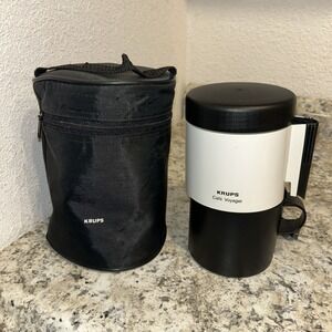 Krups 147 Café Voyager Travel Coffee Maker Complete Working German Made 10 oz A1